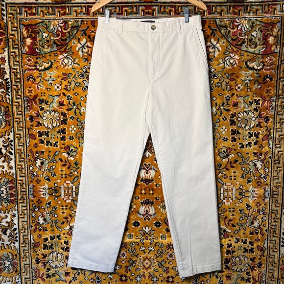 NWT Banana Republic High-Rise Authentic Chino Stone Wash Pants Sz 8 - Picture 2 of 8